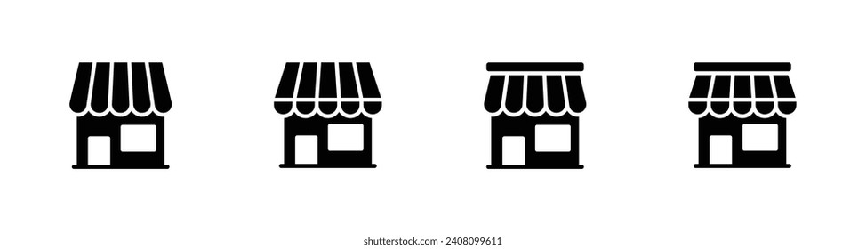 Icono de almacenamiento conjunto de ilustraciones vectoriales para aplicaciones web, ui y móviles