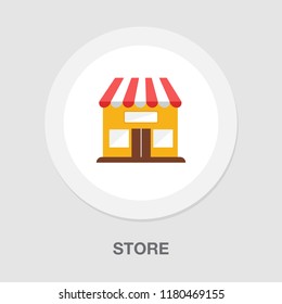 Store Icon - Shopping Icon - Building Storefront - Online Market