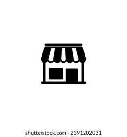 Store icon, store sign vector for web site Computer and mobile app