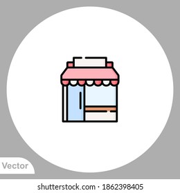 Store icon sign vector,Symbol, logo illustration for web and mobile