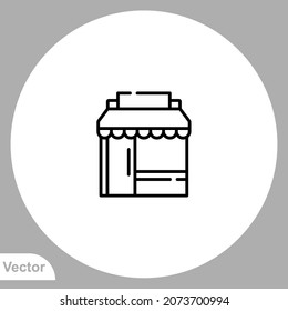 Store icon sign vector,Symbol, logo illustration for web and mobile