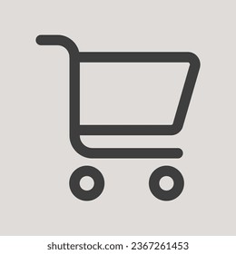 Store Icon in Simple, Flat and Minimalist Style