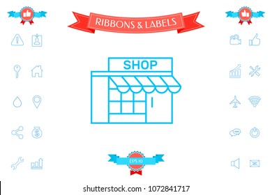 Store icon symbol