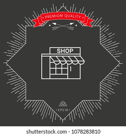 Store icon symbol