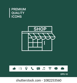 Store icon symbol