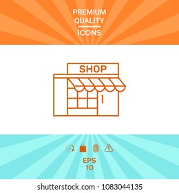 Store icon symbol