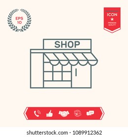 Store icon symbol