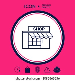 Store icon symbol