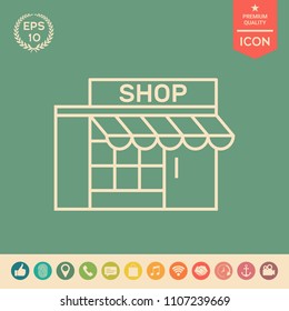 Store icon symbol