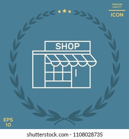 Store icon symbol