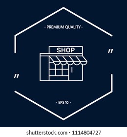 Store icon symbol