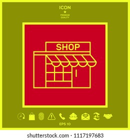 Store icon symbol