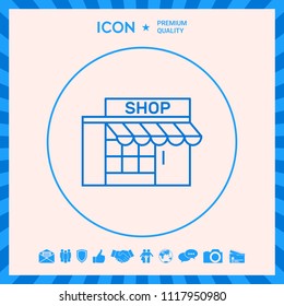 Store icon symbol