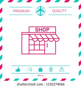 Store icon symbol