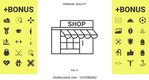 Store icon symbol