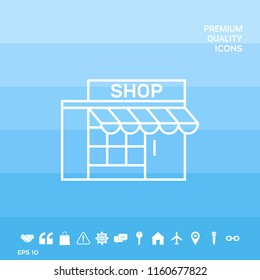 Store icon symbol
