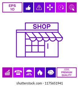 Store icon symbol