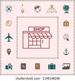 Store icon symbol