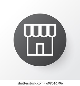 Store Icon Symbol. Premium Quality Isolated Shop Element In Trendy Style.