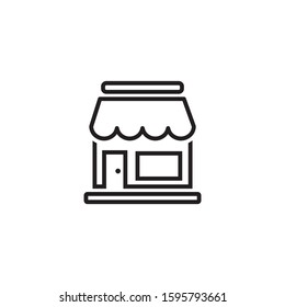 Store icon symbol vector illustration