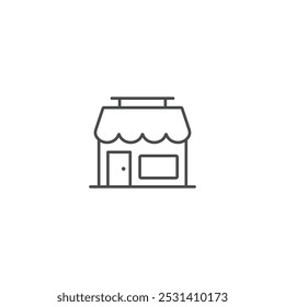 Vektorgrafik des Store-Symbols