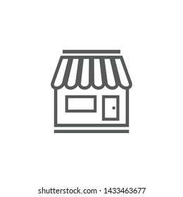 Store icon template vector design