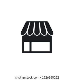 Store icon template vector design