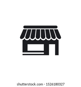 Store icon template vector design