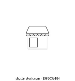 Store icon template vector design