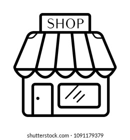 store icon vector
