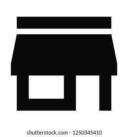 Store icon vector
