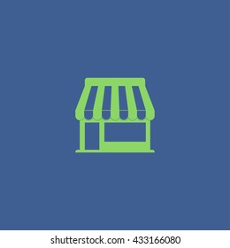Store icon. Vector concept illustration for design.