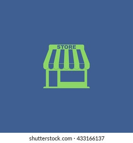 Store icon. Vector concept illustration for design.