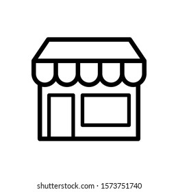 Store Icon Vector Design Illustration
