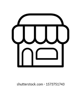 Store Icon Vector Design Illustration