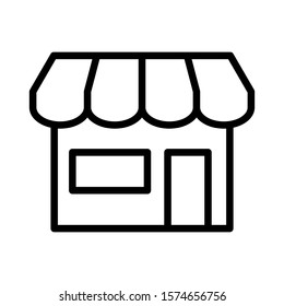 Store Icon Vector Design Illustration