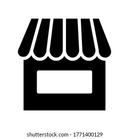 Store icon vector design template