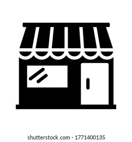 Store icon vector design template