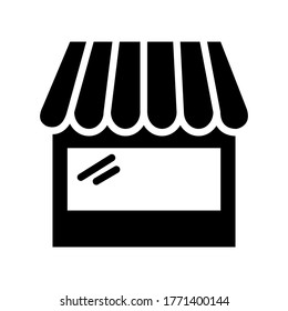 Store icon vector design template