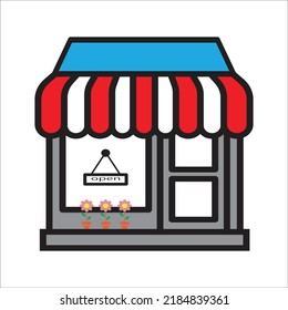 store icon vector design template