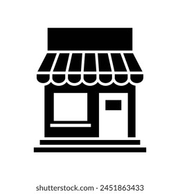 store icon vector design template simple and clean