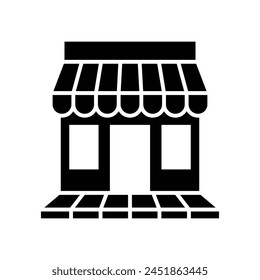 store icon vector design template simple and clean