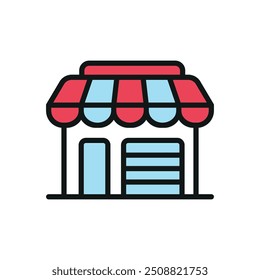 Store icon vector design templates simple and modern concept graphic