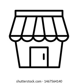 Store icon vector desing  template