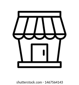 Store icon vector desing  template