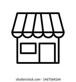 Store icon vector desing  template