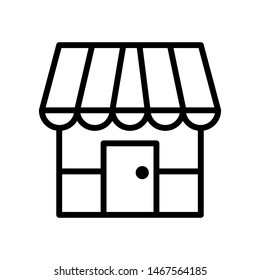 Store icon vector desing  template