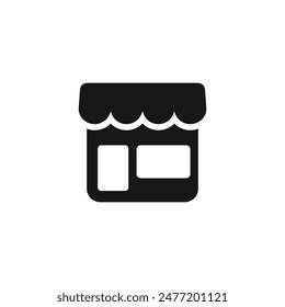 Store icon vector. EPS 10 editable vector