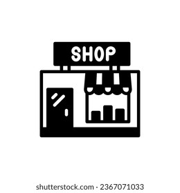 Store icon in vector. Illustration