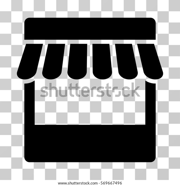 Store Icon Vector Illustration Style Flat Stock Vector Royalty Free